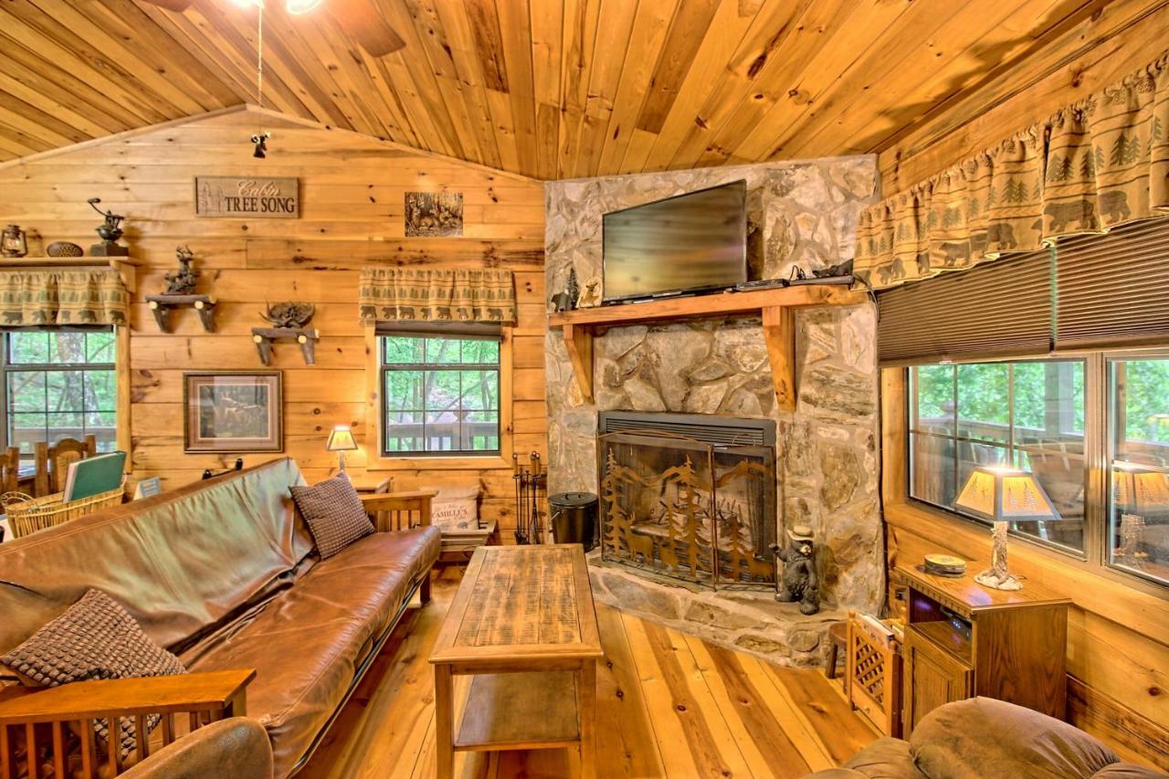 Tree Song Mountain Creek Cabin Ellijay Εξωτερικό φωτογραφία