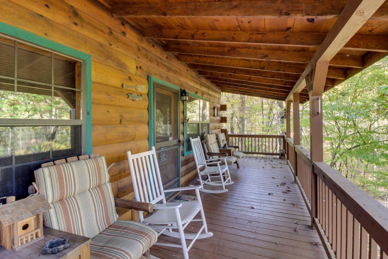 Tree Song Mountain Creek Cabin Ellijay Εξωτερικό φωτογραφία